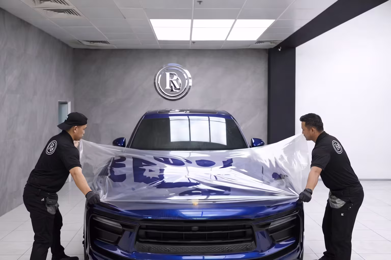 Luxury car detailing and protection in Doha