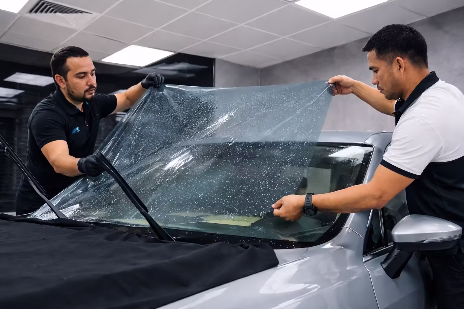 Sport vehicle after detailing